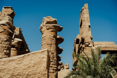 Low angle view of a temple