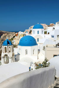 Beautiful view of santorini oia