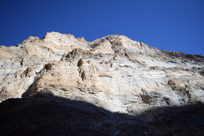 Scenic view of rocky mountains against sky