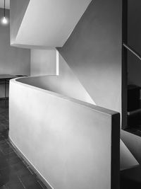 Staircase in weissenhof estate house 13 by le corbusier