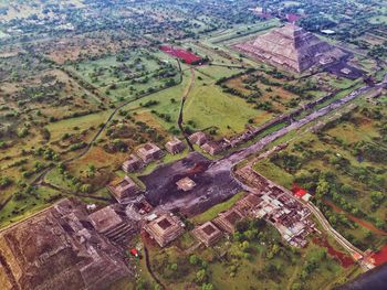 Aerial view of cityscape