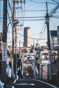 View of city against sky