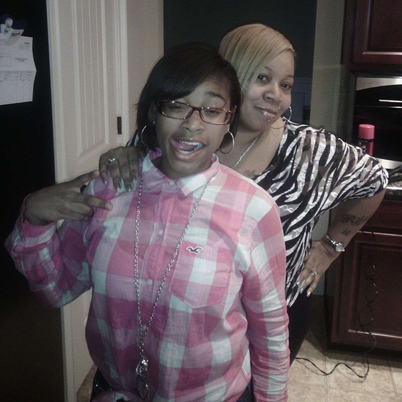 Me nd mommy