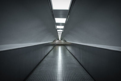 Empty staircase in building