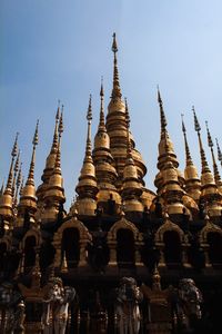 Stupas of a temple