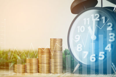 Close-up of clock