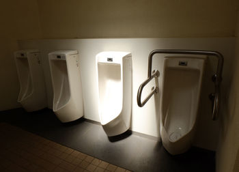 Interior of bathroom