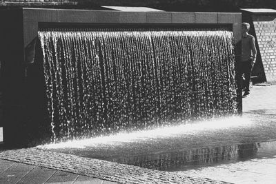 Close up of water in water