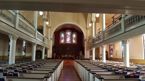 Interior of cathedral