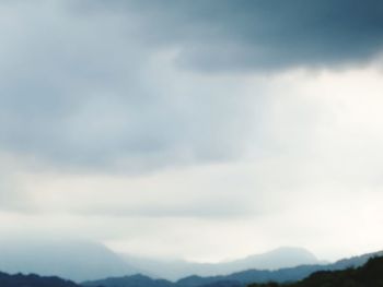 Low angle view of dramatic sky