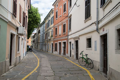 Street amidst buildings in city