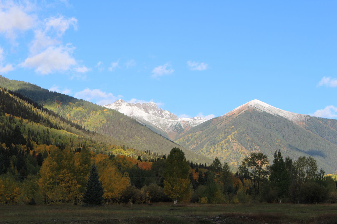 SCENIC VIEW OF MOUNTAINS