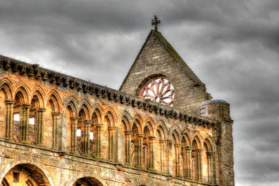 Low angle view of cathedral against sky