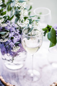 Close-up of drink on table