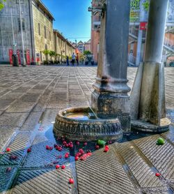 View of buildings in city