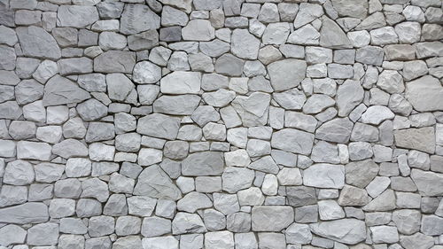 Full frame shot of stone wall