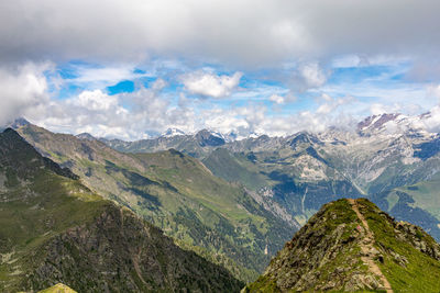 Panoramic view of landscape against sky