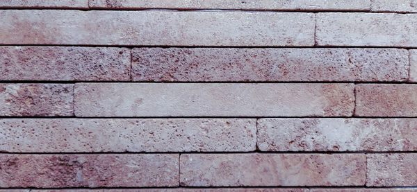 Detail shot of brick wall