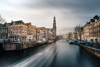 View of buildings in city