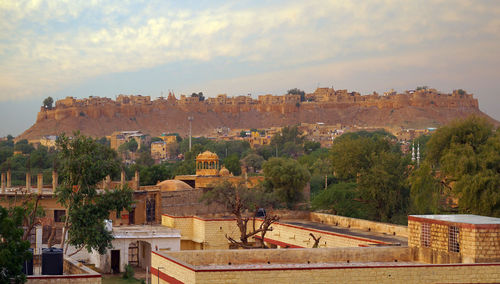 Jaisalmer fort or golden fort or sonar quila, jaisalmer, rajasthan, india