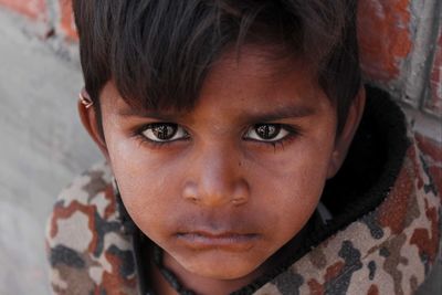 A boy from rural areas in vadodara, gujarat, india. 