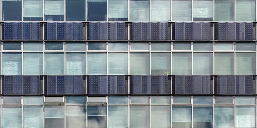 Full frame shot of modern building