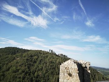 Panoramic view of landscape against sky