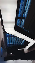 Staircase against sky