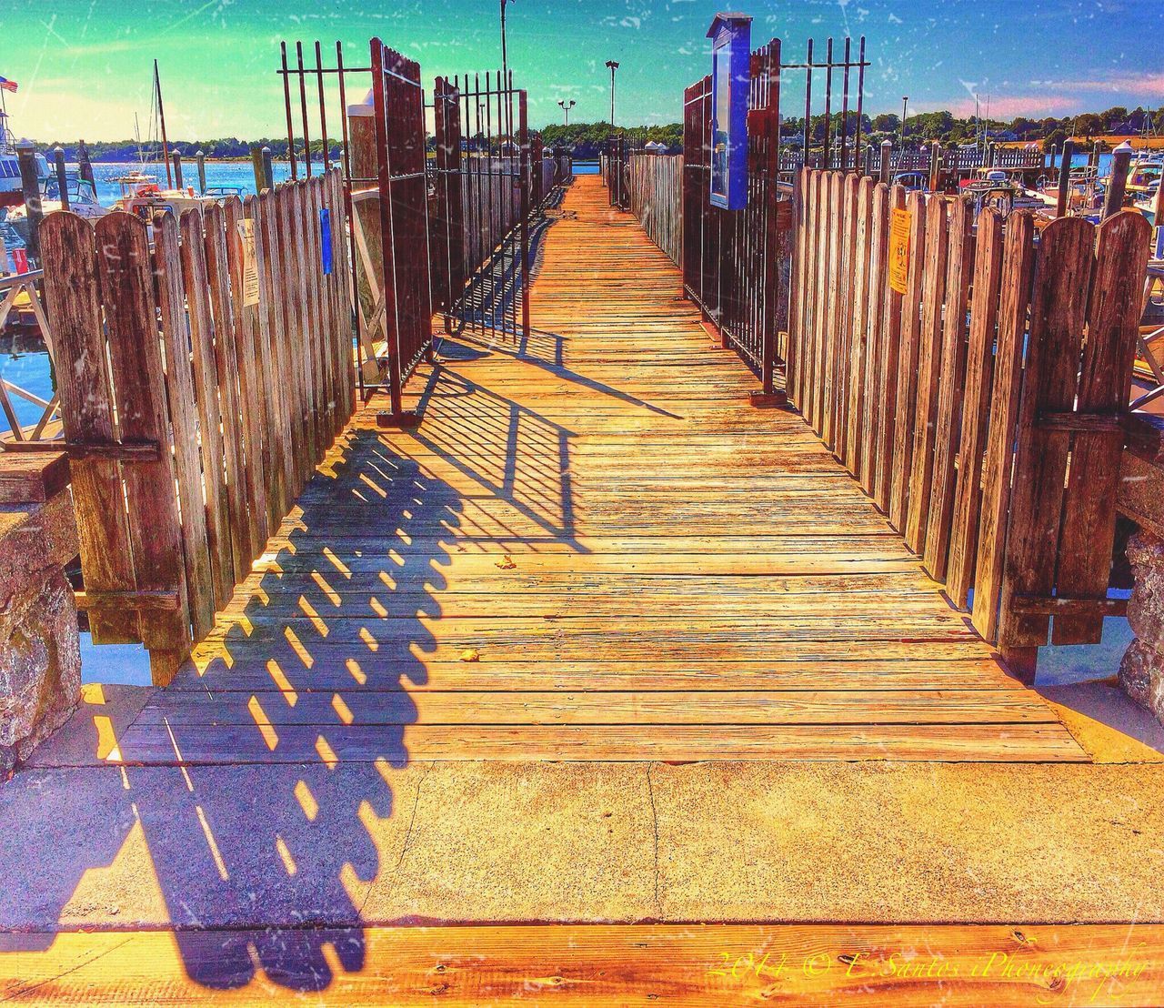 sea, pier, water, wood - material, the way forward, boardwalk, beach, sand, wooden, railing, jetty, diminishing perspective, wood, tranquility, sky, in a row, tranquil scene, shore, wood paneling, nature