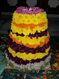 Close-up of multi colored flower for sale in store