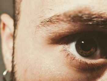 Close-up of human eye