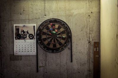 Clock on wall