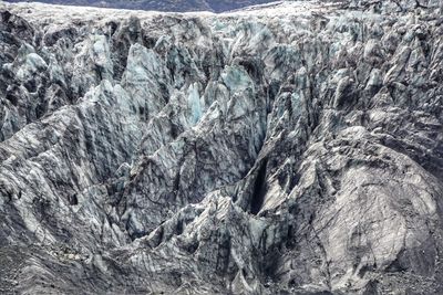 Full frame shot of glacier