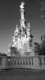 Low angle view of monument