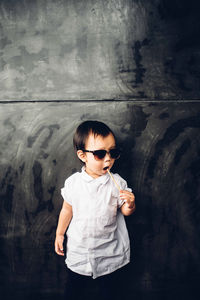 Boy in sunglasses