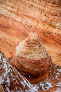 Full frame shot of rock formation