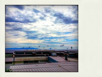 View of cloudy sky