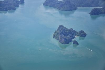 Phuket thailand aerial drone indian ocean, coast  south bangkok andaman sea strait of malacca asia