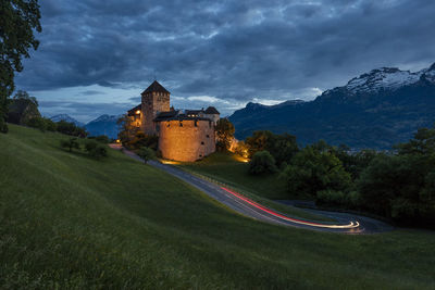 Vaduz castle in lichtenstein