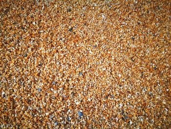 Full frame shot of sand