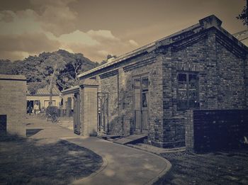 View of built structure against sky