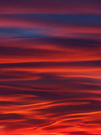Full frame shot of sky at sunset