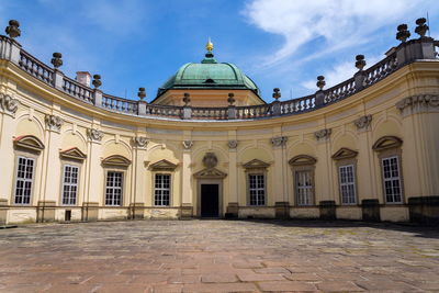 Exterior of historic building