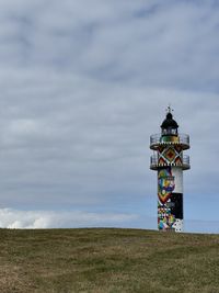 High angle view of people walking on street