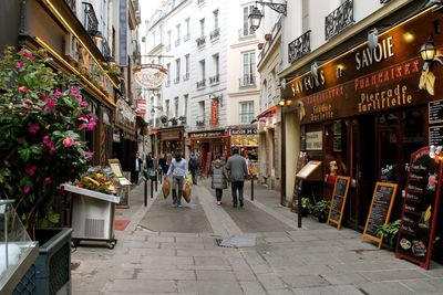 View of buildings in city