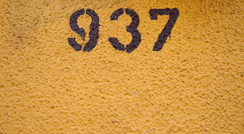 Close-up of yellow sand