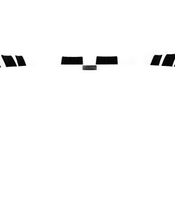 Low angle view of telephone over white background