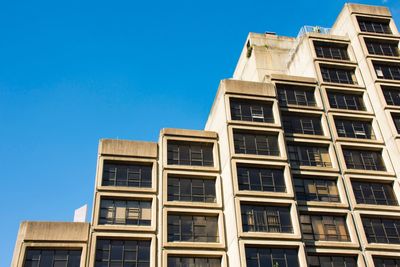 Low angle view of apartment building