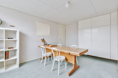 Interior of dining room