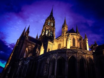 Low angle view of cathedral